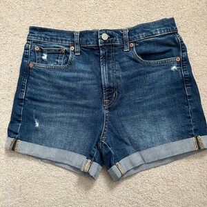 Denim Blue Women's Shorts